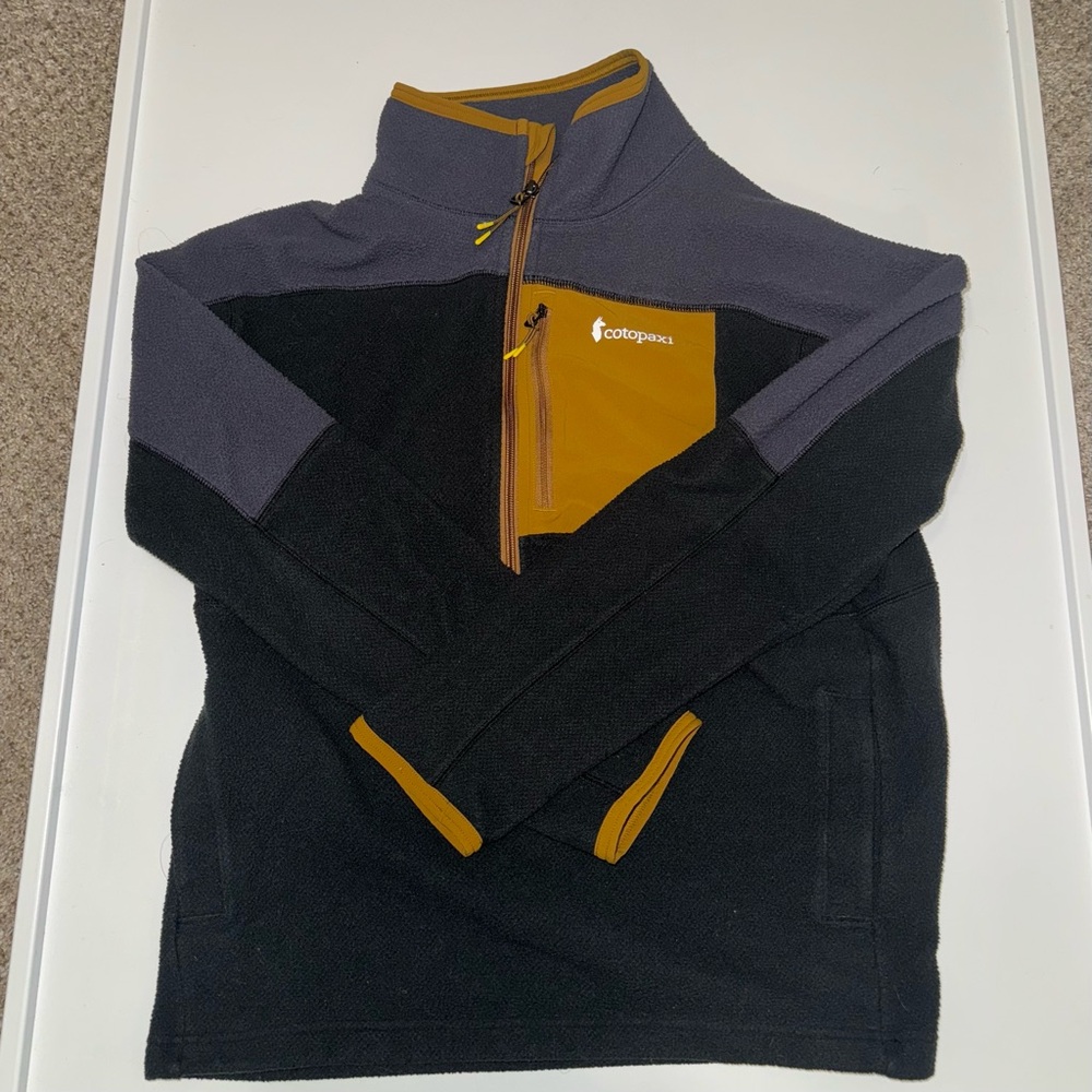 Cotopaxi Jacket - Fleece Pullover - Black - Large